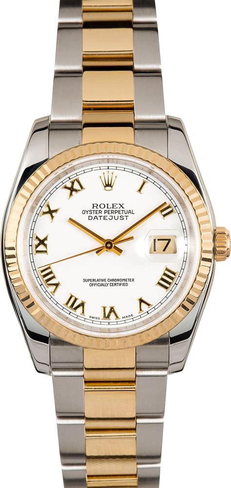 rolex oyster perpetual datejust bracelet cuir|rolex datejust two tone 41mm.